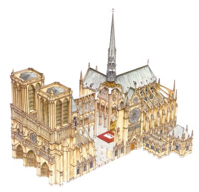 Notre-Dame Cathedral, Paris, France by Fernando Aznar Cenamor